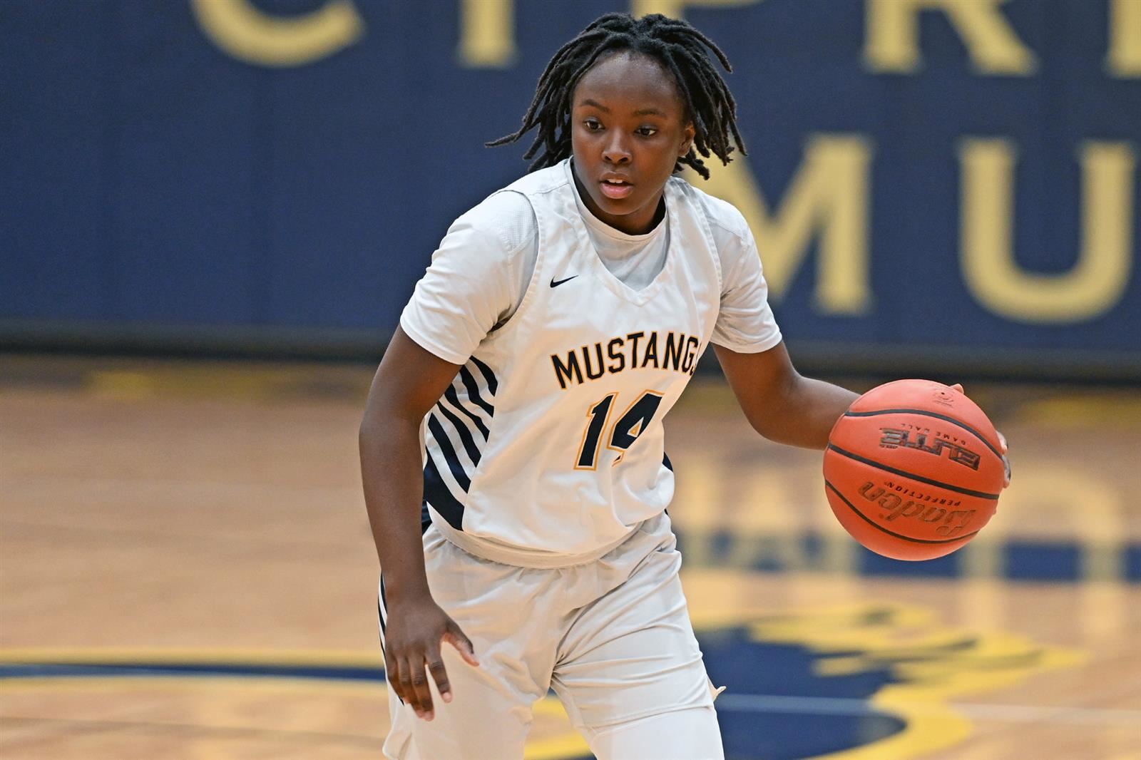 Cypress Ranch High School senior Chelsy Singleton was voted District 16-6A’s Defensive Player of the Year.